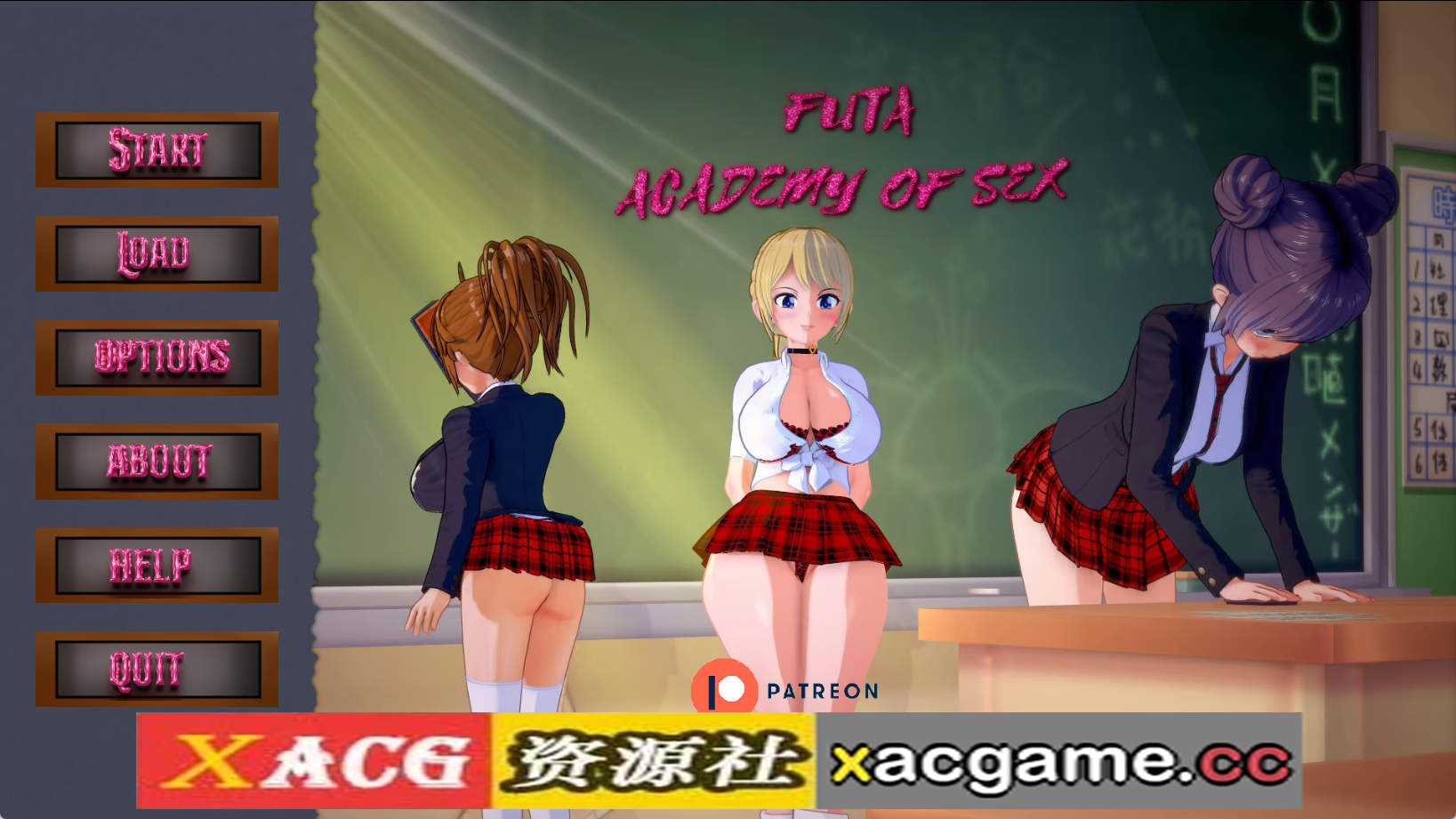 【PC+安卓+IOS/欧美SLG】双性学院0.2汉化版【2.95G/汉化/动态/更新】